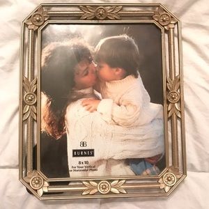 Burnes vertical Horizontal Silver photo Frame